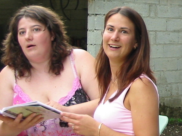 Nelly B. et Delphine B.