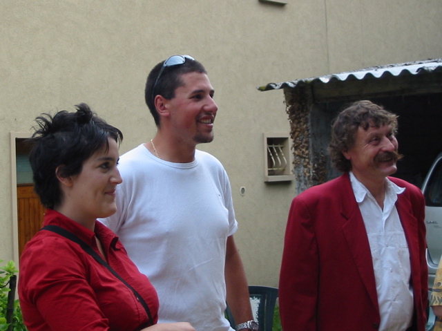 Aurélie, Lionel, Philippe.