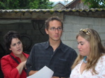Aurélie, Grégory et Laetitia.